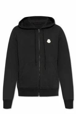 Moncler GREY Cotton hoodie