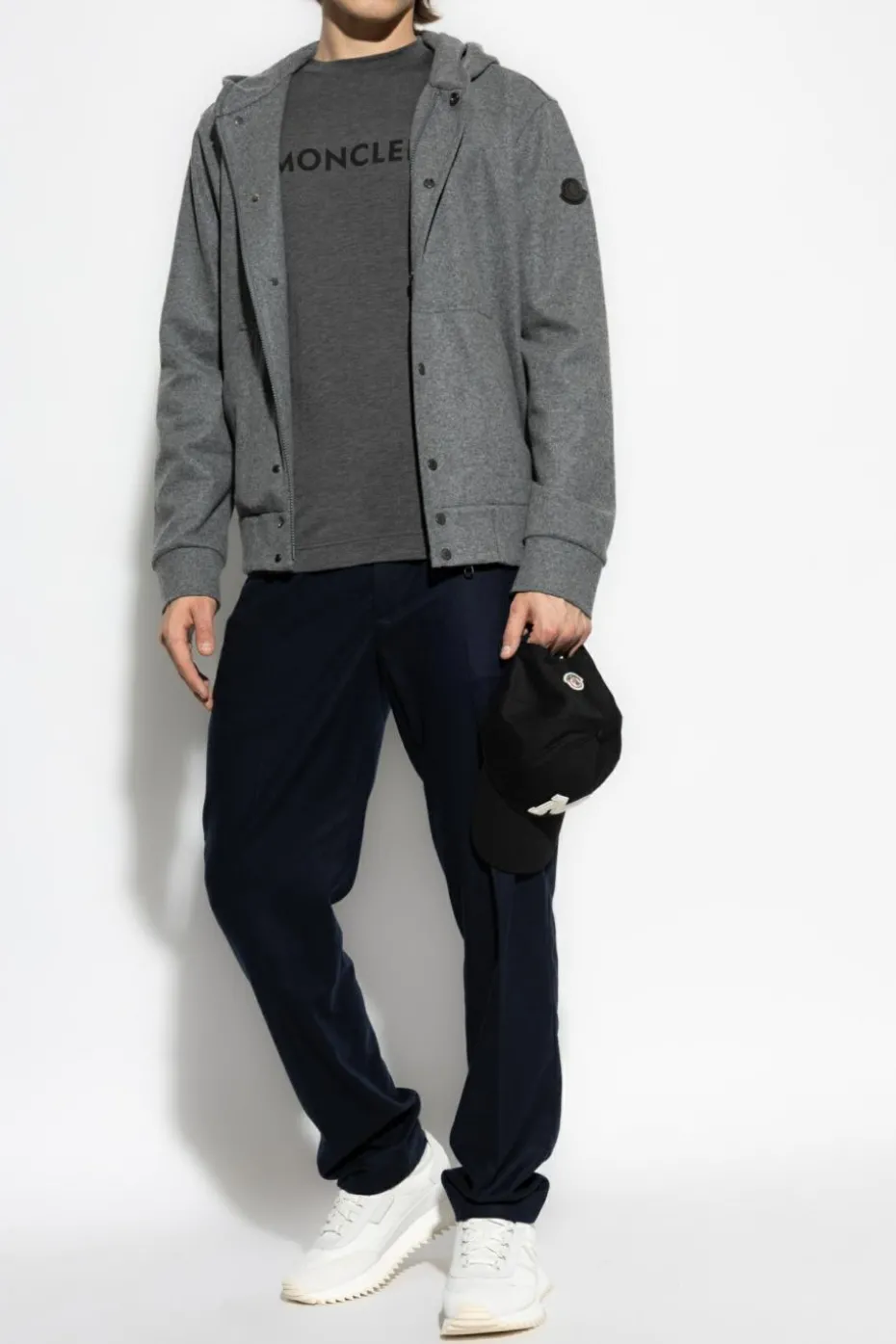 Moncler GREY Hoodie "Felpa"