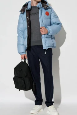Moncler GREY Sweater with logo
