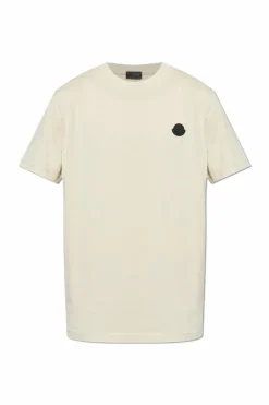 Moncler GREY T-shirt with logo