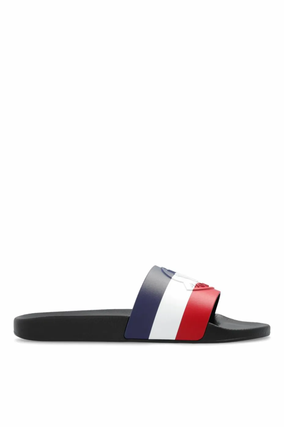 Moncler MULTICOLOUR Rubber Slides 'Basile'