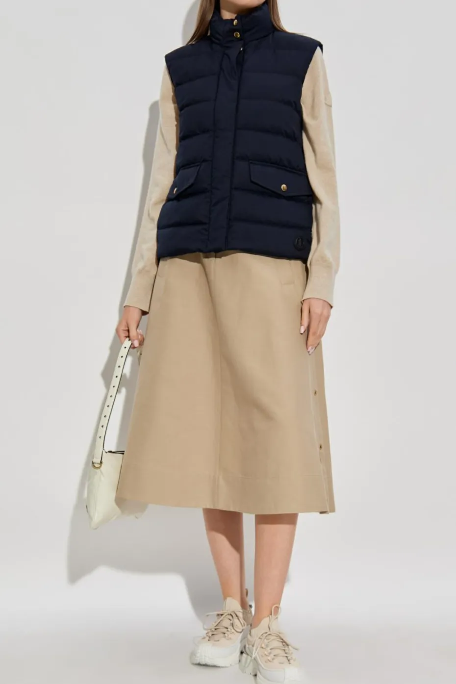 Moncler NAVY BLUE "Besset" down vest