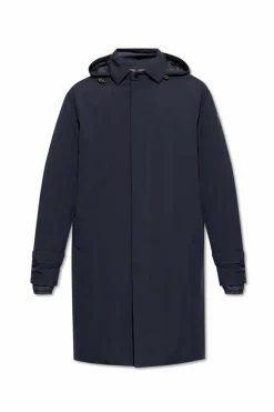 Moncler NAVY BLUE Coat Larezila