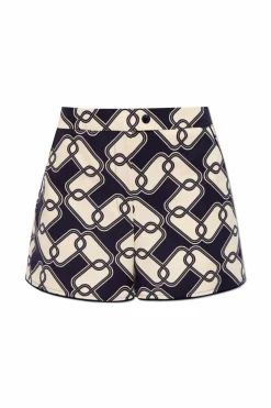 Moncler NAVY BLUE Cotton shorts