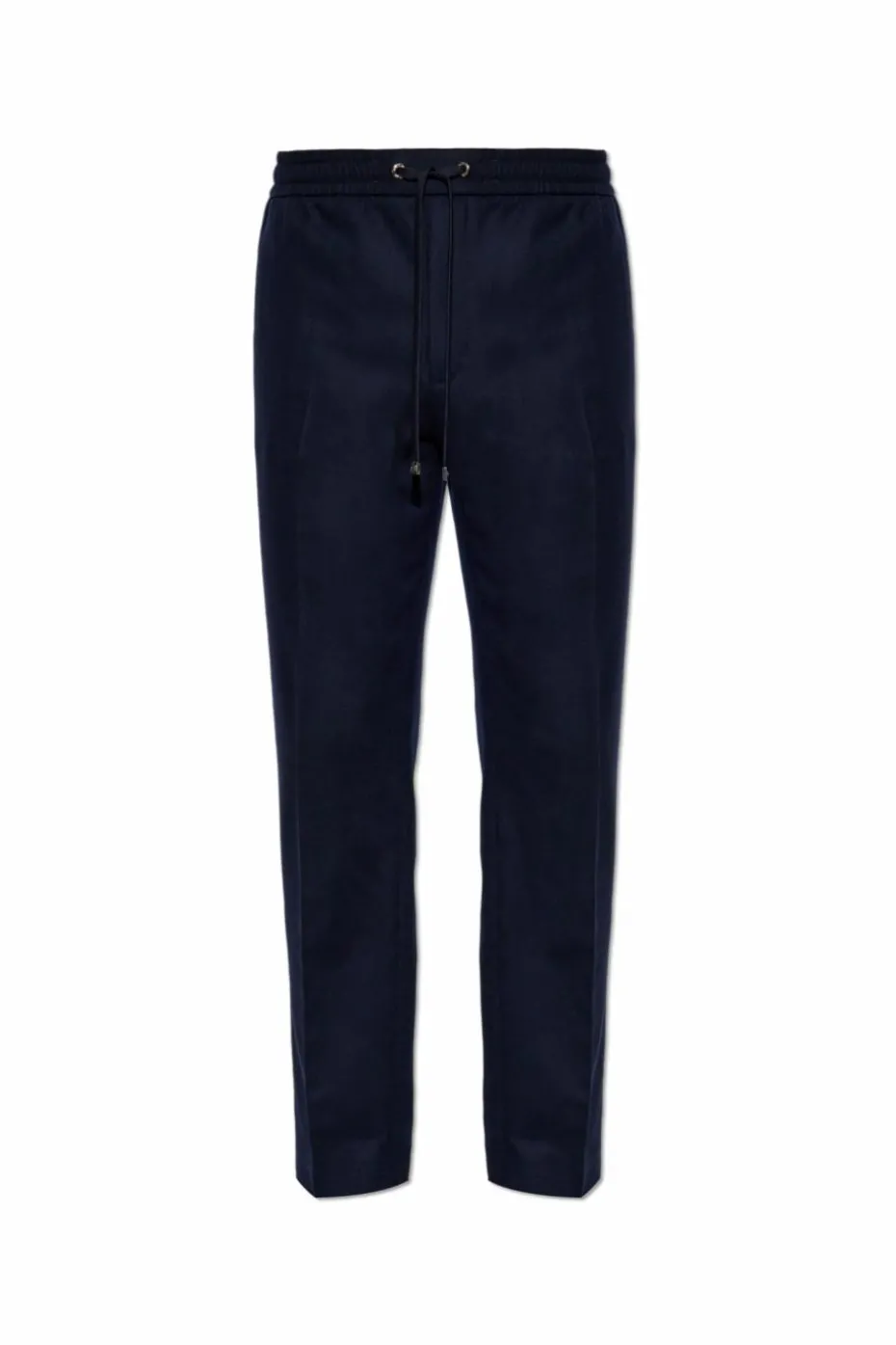 Moncler NAVY BLUE Creased trousers