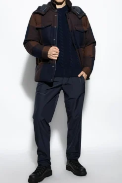 Moncler NAVY BLUE Down jacket Ladurns