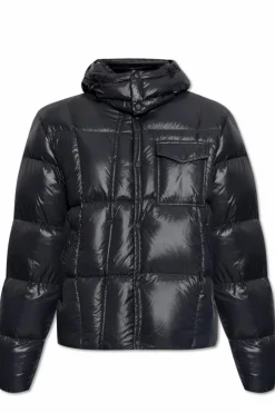 Moncler NAVY BLUE Down jacket "Serfano"