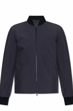 Moncler NAVY BLUE "Epinla" bomber jacket