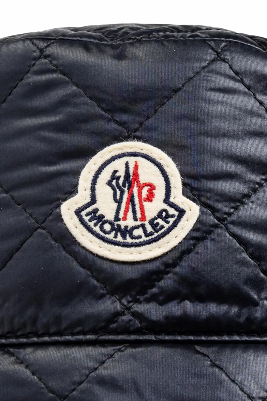 Moncler NAVY BLUE Hat with logo