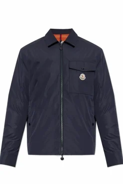 Moncler NAVY BLUE Jacket `Vigeon`