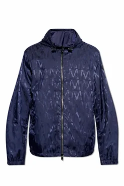 Moncler NAVY BLUE ‘Lepontine’ reversible jacket