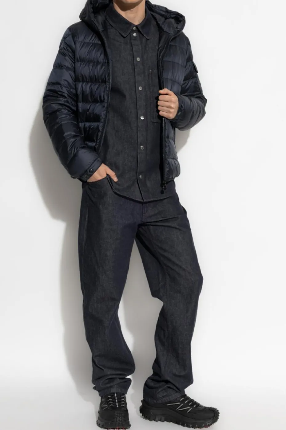 Moncler NAVY BLUE "Najan" down jacket