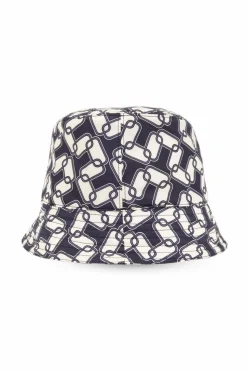 Moncler NAVY BLUE Patterned bucket hat