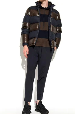 Moncler NAVY BLUE Reversible 'Peclet' Jacket