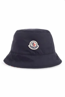 Moncler NAVY BLUE Reversible bucket hat