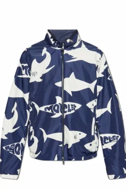 Moncler NAVY BLUE Reversible Jacket Lachat