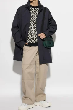 Moncler NAVY BLUE Two-layer jacket Lanche