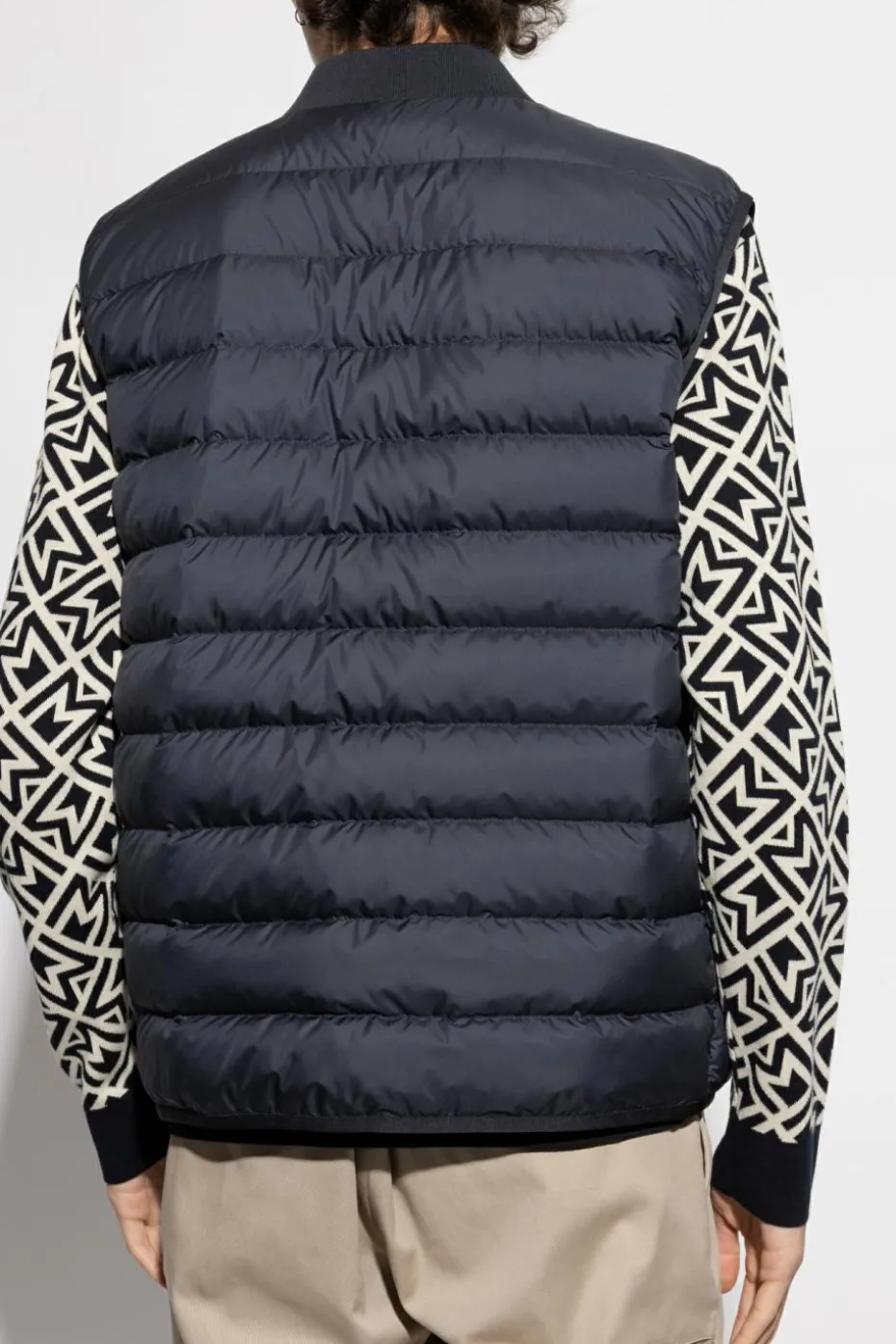 Moncler NAVY BLUE Two-layer jacket Lanche