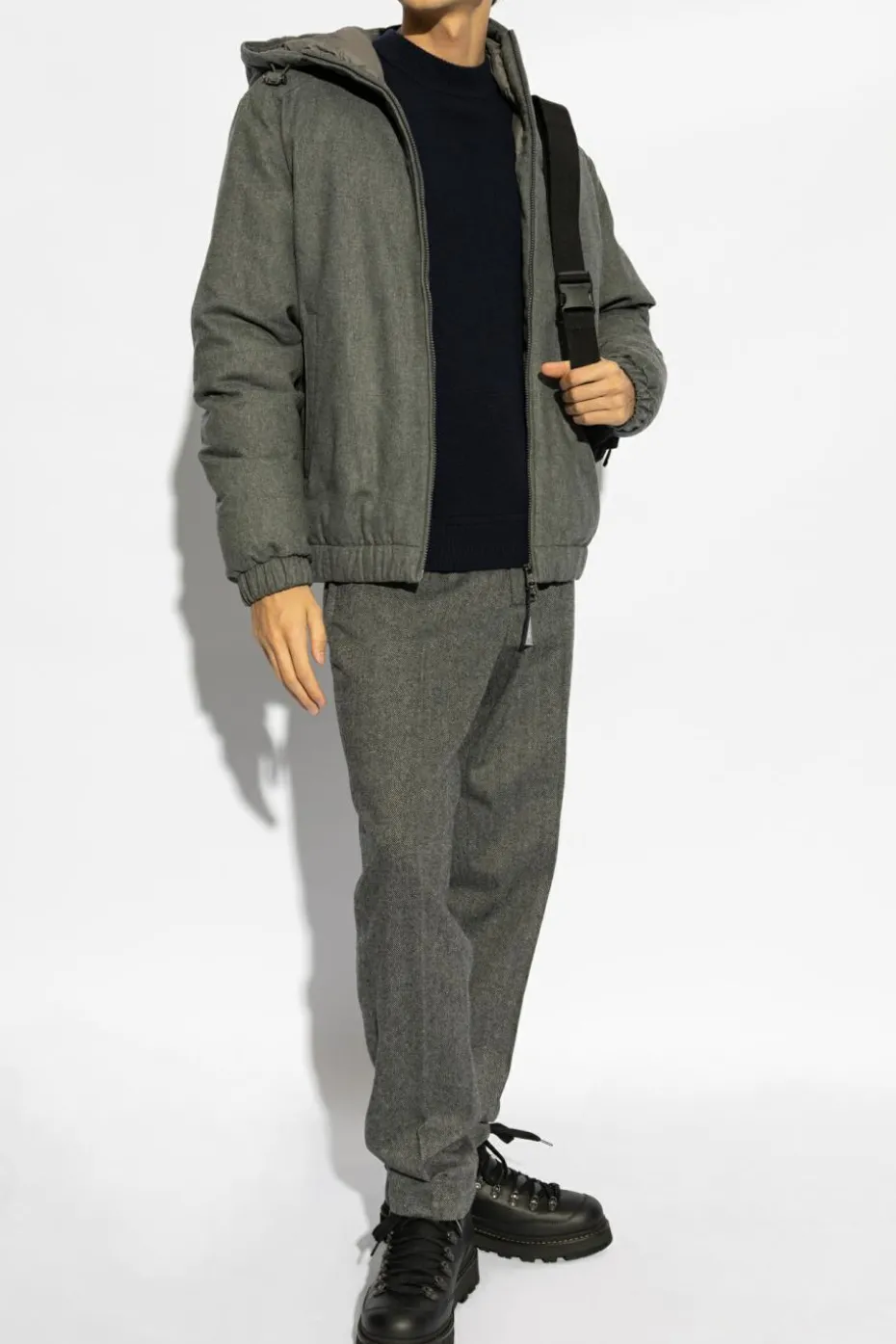 Moncler NAVY BLUE Wool Sweater