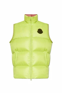 Moncler neon Down vest
