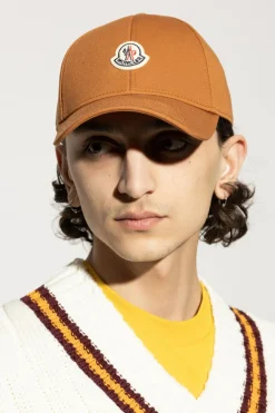 Moncler ORANGE Cap with logo
