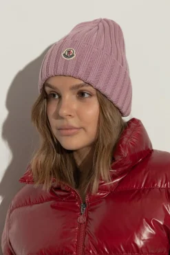 Moncler PINK Cap with logo