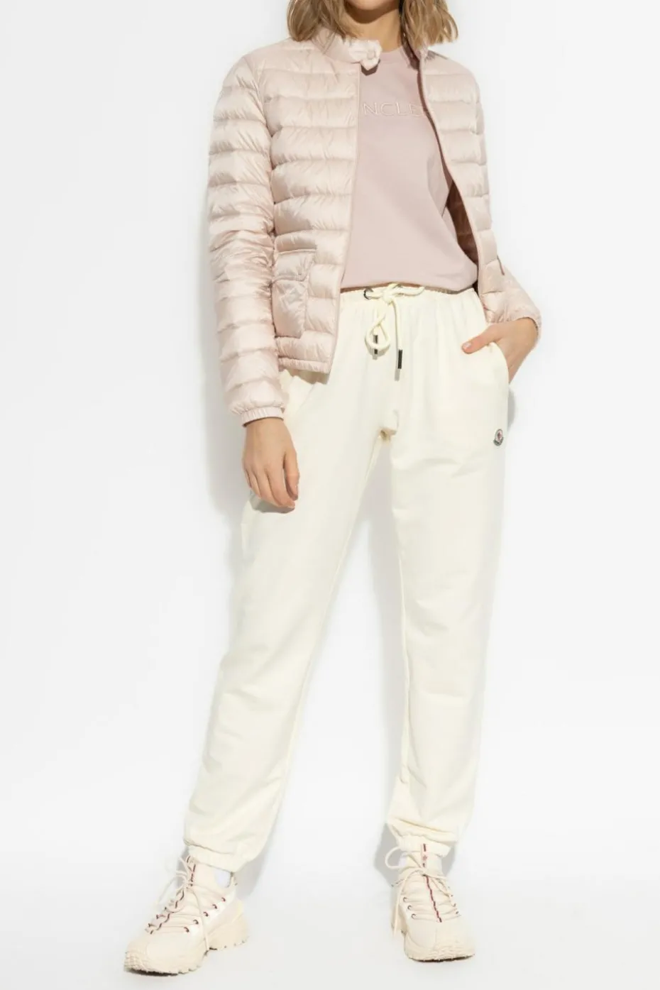 Moncler PINK Down jacket Lans