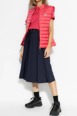 Moncler PINK Down vest Igens