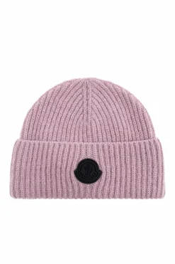 Moncler PURPLE Cap with logo patch
