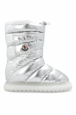Moncler SILVER ‘Gaia’ snow boots