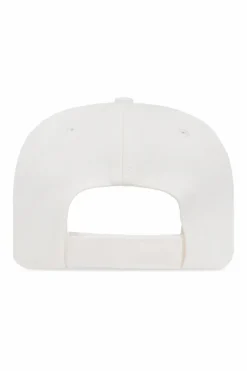 Moncler WHITE Cap with a visor