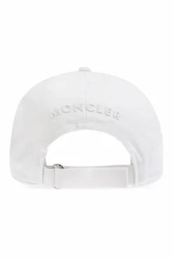 Moncler WHITE Cap with logo