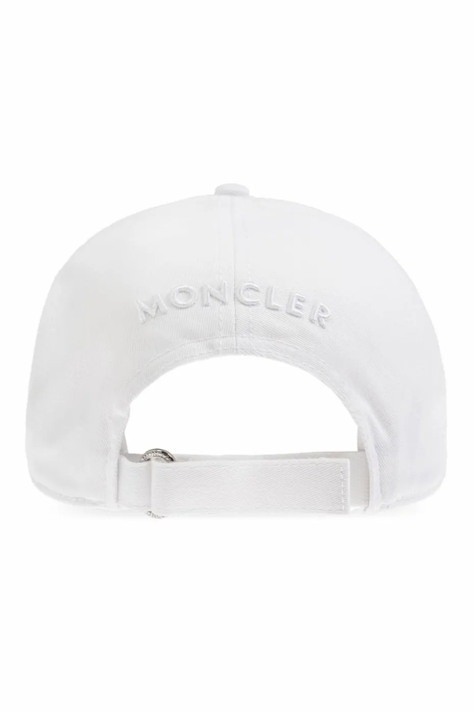 Moncler WHITE Cap with logo