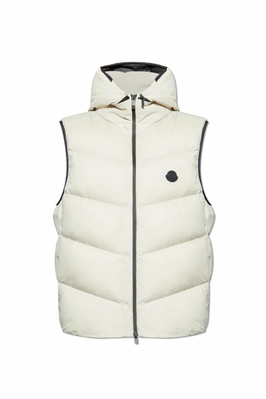 Moncler WHITE "Guersac" down vest