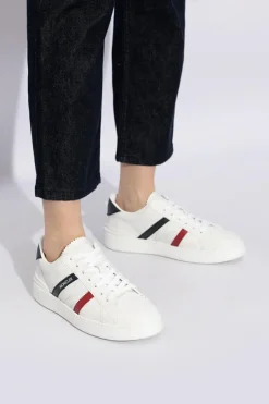 Moncler WHITE ‘Monaco’ sneakers