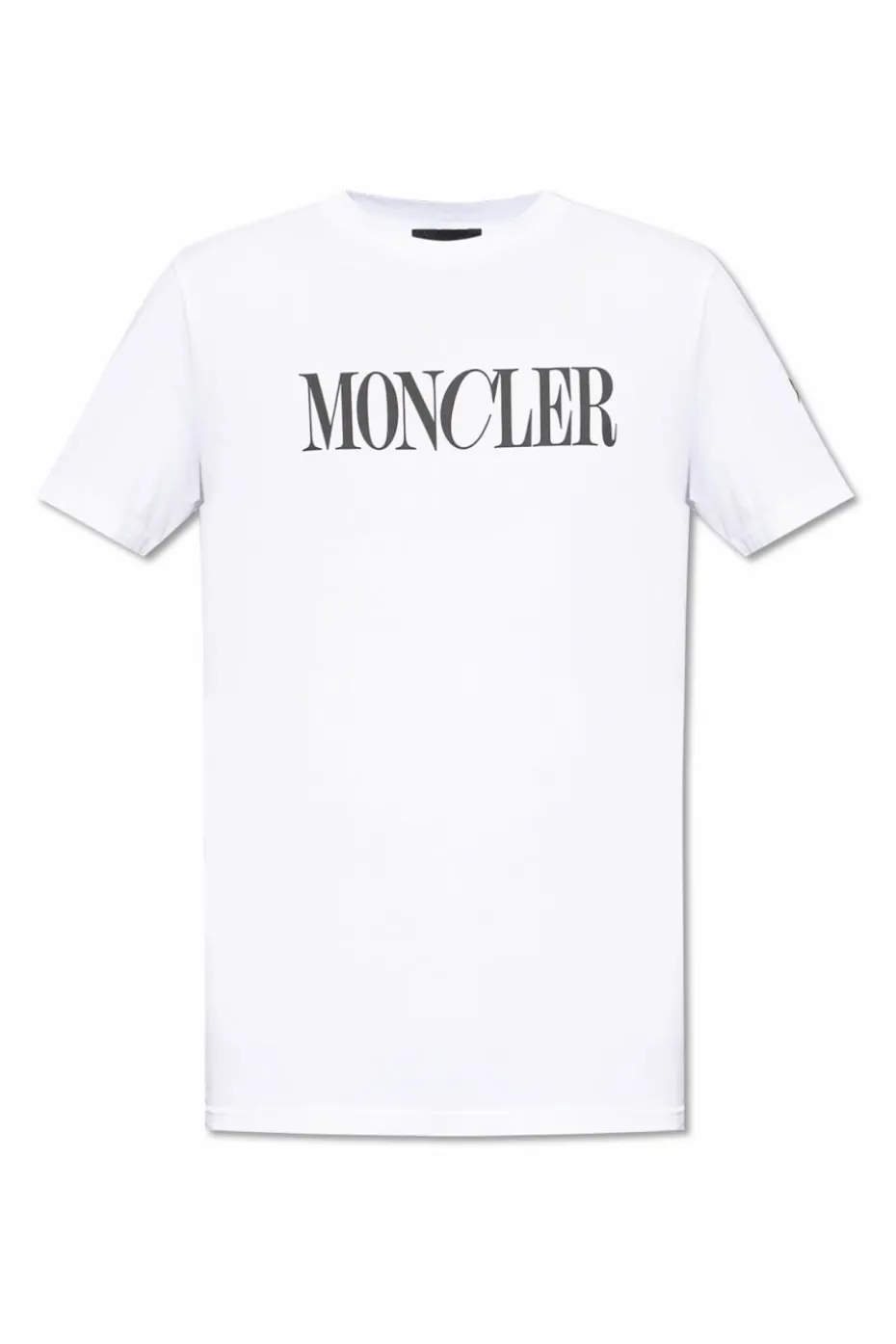 Moncler WHITE T-shirt with logo