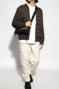 Moncler WHITE T-shirt with patches