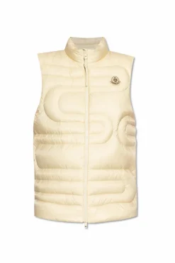 Moncler YELLOW Down vest Xihu