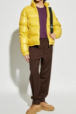 Moncler YELLOW Levitha down jacket