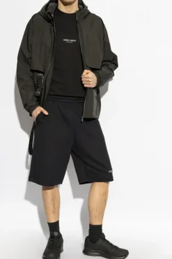 Moose Knuckles BLACK Hooded jacket
