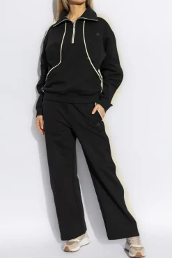 Moose Knuckles BLACK Stand Collar Sweatshirt