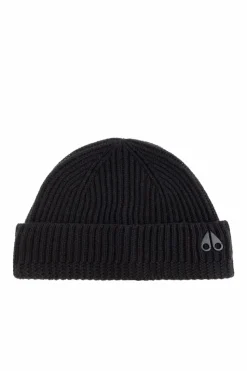 Moose Knuckles BLACK Woolen hat