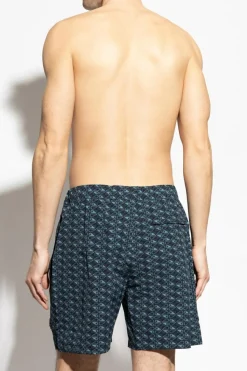 Moose Knuckles NAVY BLUE Swim shorts