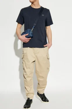 Moose Knuckles NAVY BLUE T-shirt Crescent