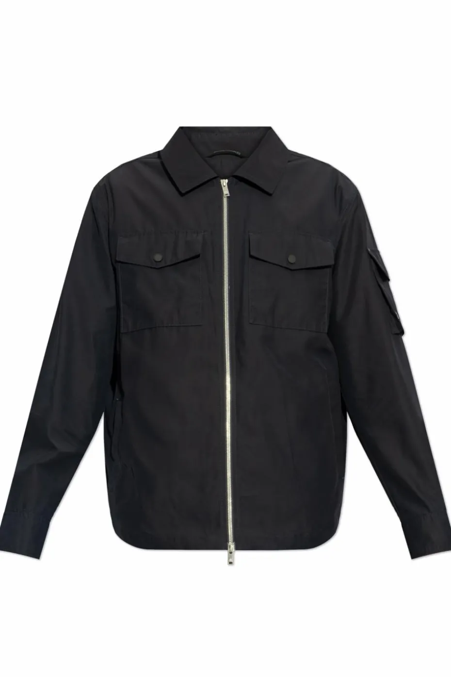 Moose Knuckles NAVY BLUE Jacket with Collar