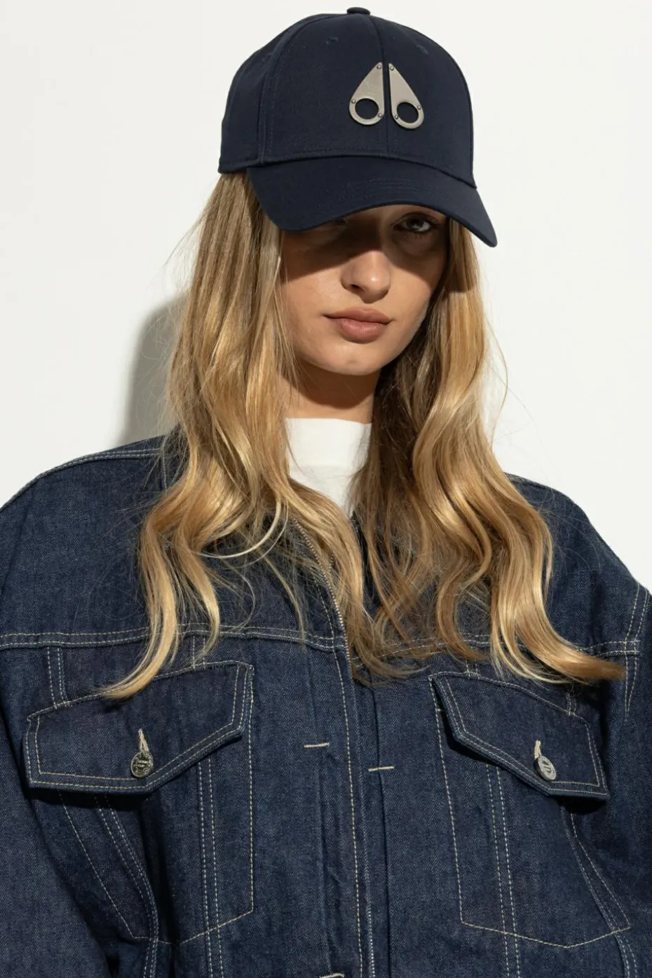 Moose Knuckles NAVY BLUE Baseball cap