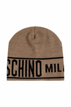 Moschino beige Cap with logo