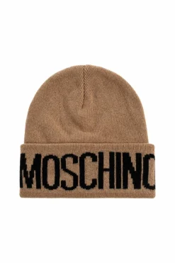 Moschino beige Cap with logo
