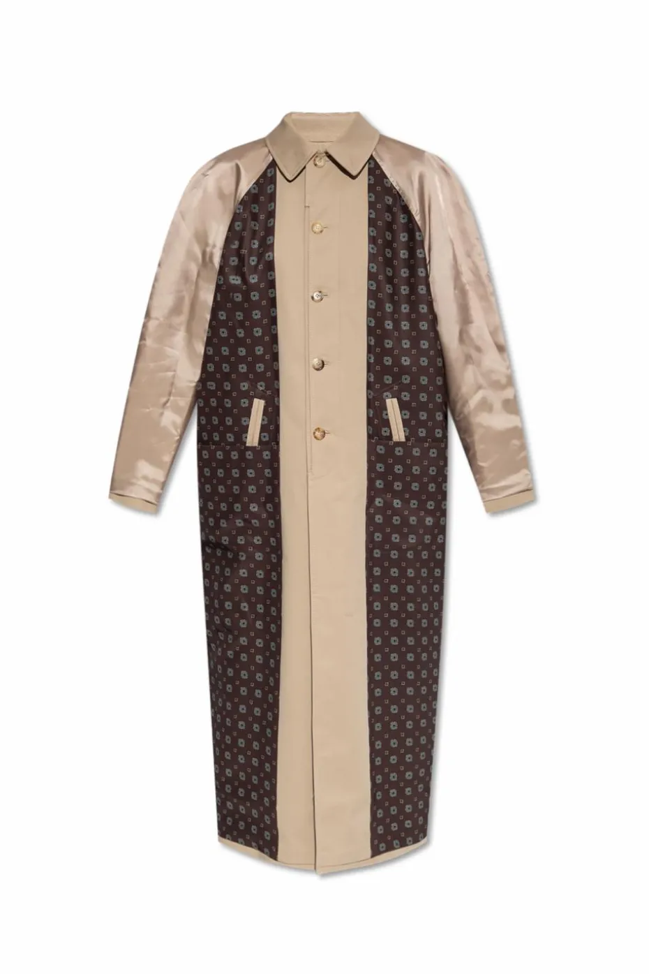 Moschino beige Reversible coat