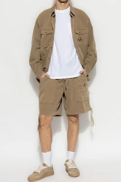 Moschino beige Shirt with Logo
